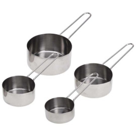Orion miarka do przypraw kpl.a`4 szt., 60/80/125/250ml , inox ,120511  [918403]