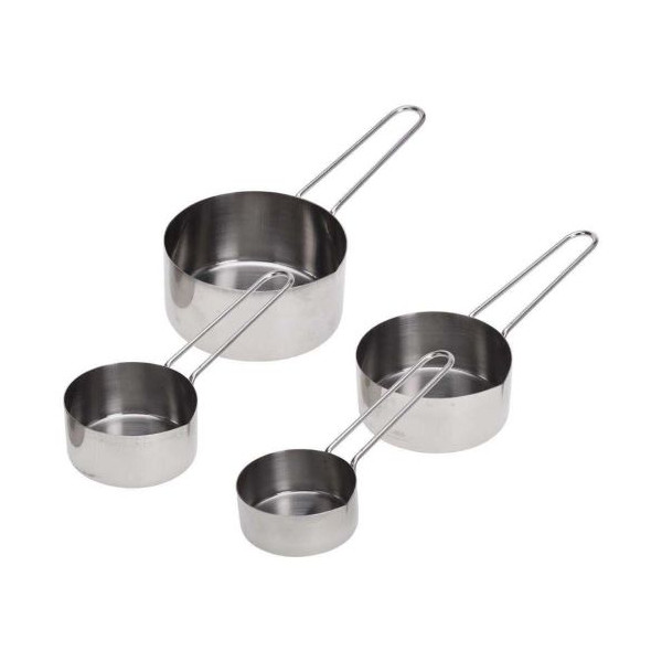 Orion miarka do przypraw kpl.a`4 szt., 60/80/125/250ml , inox ,120511  [918403]