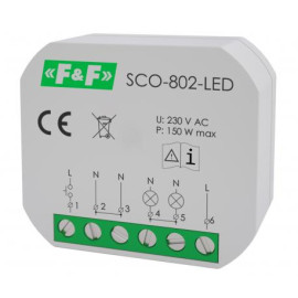 SCO-802-LED Ściemniacz oświetlenia 230V 150W