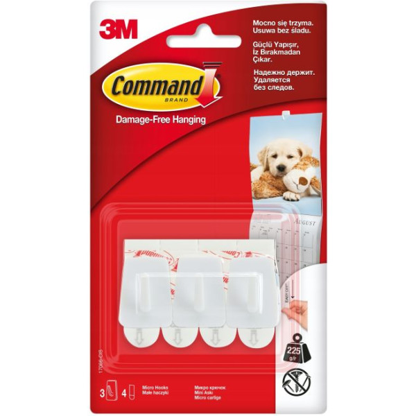 Command hak małe 3sz+4 paski , 225g ,17066    [738119]