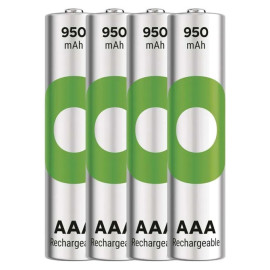 Akumulator AAA (R03) Ni-MH ReCyko+ - 950mAh 1,2V - 100AAAHCR21-2TLB4 GP (cena za blister 4 szt.)