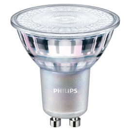 Żarówka LED GU10 4,9W 365lm - 230V 3000K (ciepło-biała) 60 stopni ściemnialna CRI90 - MASTER LED spot VLE D 4,9-50W GU10 930...