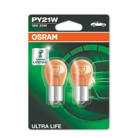 7507ULT-02BF  PY21W 12V  21W BAU15s żar. samochodowa Osram (blister 2 szt.) [415165]