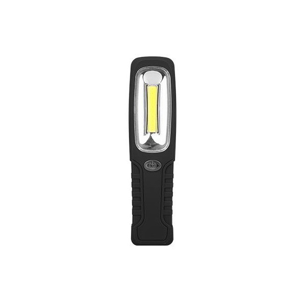 Lalarka LED warsztatowa 3W 4xAAA magnes hak 