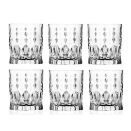 6 x Szklanka do whisky Bohemia Prestige Conte 340 ml 