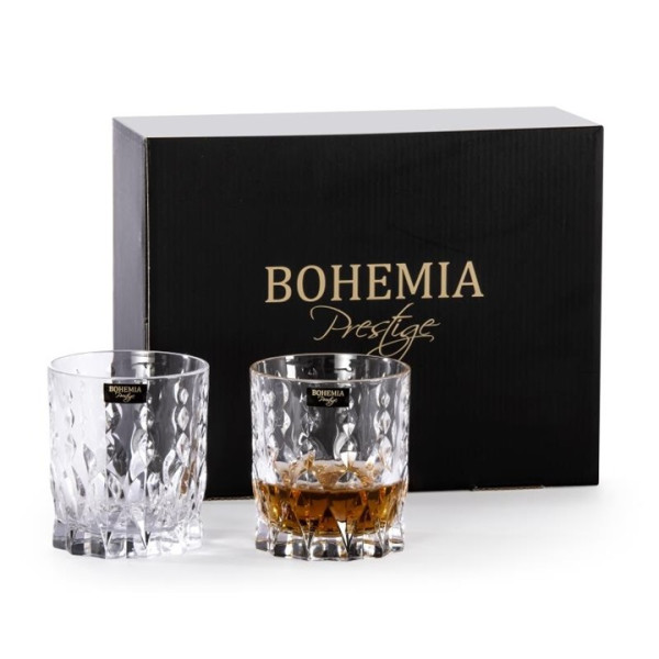6x Szklanka do whisky Bohemia Prestige Conte 340 ml 