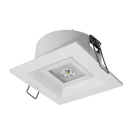 LOVATO P ECO LED 3W (opt. koryt.) 1h oprawa  awaryjna jednozadaniowa biała 230V LVPC/3W/E/1/SE/X/WH