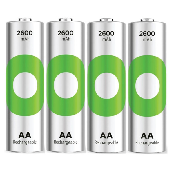 Akumulator AA (R6) Ni-MH ReCyko+ (zielone) 2600mAh 1,2V - 270AAHCN-GB4 GP (cena za blister 4 szt.)