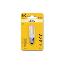 Żarówka LED E14 3,8W 370lm T18 230V 2700K (ciepło-biała) - LTE010WW INQ