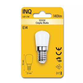 Żarówka LED E14 1,7W 140lm - T22 3000K (ciepło-biała) - LS110WW INQ
