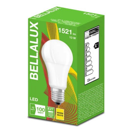 Żarówka LED E27 13W (zamiennik 100W) 1521lm - A60 230V 2700K (ciepło-biała) - Bellalux CL A100