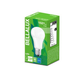 Żarówka LED E27 13W (zamiennik 100W) 1521lm - A60 230V 4000K (neutralno-biała) - Bellalux CL A100