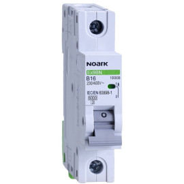 Ex9B40J 3P B16 WYŁĄCZNIK NADPRĄDOWY typu slim (13,5mm) 6KA / B / 16A 3 - BIEGUNOWY 110747