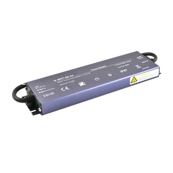 Zasilacz stałonapięciowy PFC IP67 24V 60W MPF-60B-24