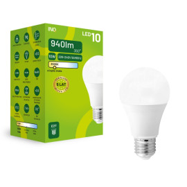 Żarówka LED A60 E27 10W 940lm 3000K INQ ELA034WW