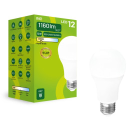 Żarówka LED A60 E27 12W 1160lm 3000K INQ ELA044WW