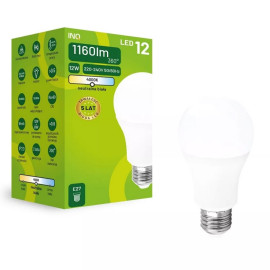 Żarówka LED A60 E27 12W 1160lm 4000K INQ ELA044NW