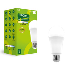 Żarówka LED A60 E27 15W 1500lm 4000K INQ ELA054NW