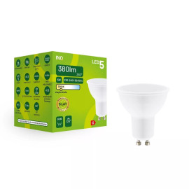 Żarówka LED MR16 GU10 5W 380lm ciepło-biała INQ MR024WW
