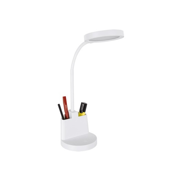 LABOR LED WHITE - Lampa biurkowa LED 8W 520lm