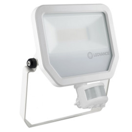 Naświetlacz LED 50W, 6000lm + czujnik ruchu, 4000K, IP65, biały - Flood LED PFM Ledvance 