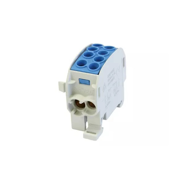 Blok rozdzielczy - odgałęźny Al/Cu SCB 35 (80210) SIMBLOCK niebieski 81502003