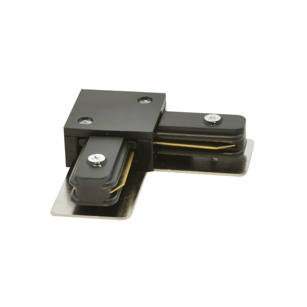 CONNECTOR L BLACK - łącznik kątowy do szynoprzewodu