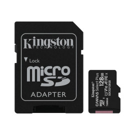 Karta pamięci 128GB microSDXC Canvas Select Plus kl. 10 UHS-I 100 MB/s + adapter - Kingston