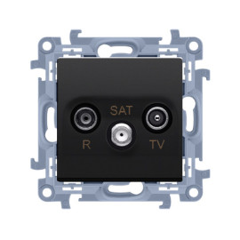 CASK.01/49 Gniazdo antenowe R-TV-SAT końcowe / zakończeniowe S10