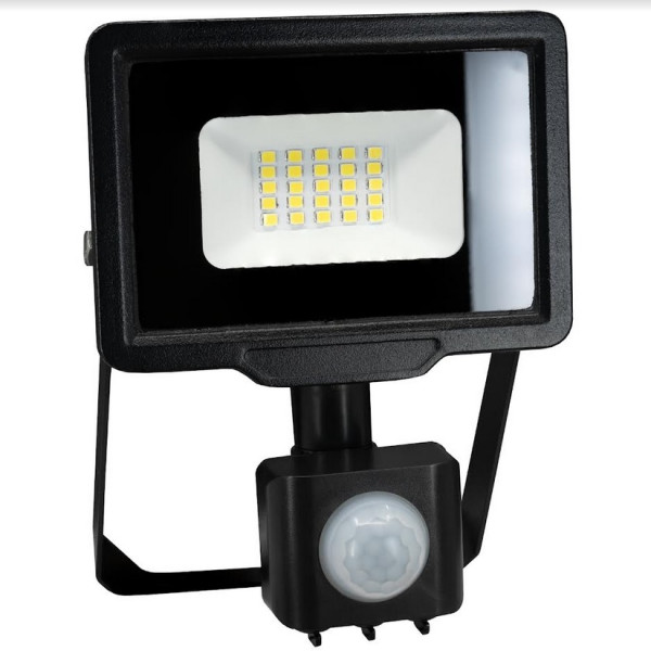 Naświetlacz LED z czujnikiem ruchu - 20W 1600lm 6400K IP65 - LED2-NL-XENO3-S-20W-CW Anlux