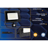 Naświetlacz LED z czujnikiem ruchu - 30W 2400lm 6400K IP65 - LED2-NL-XENO3-S-30W-CW Anlux