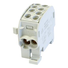 Blok rozdzielczy - odgałęźny Al/Cu SCB 35 (80210) SIMBLOCK szary 81502002