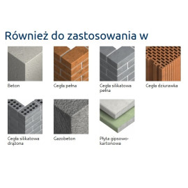 Kołek rozporowy uniwersalny UNO fi 6 z wkrętem 4,0x30 mm UNO-06+430 (opak.100 szt.)