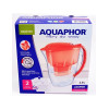 Dzbanek filtrujący Aquaphor Jasper koralowy 2,8l, wskaźnik + wkład B100-25 