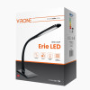 ERIE LED DIM 7W, lampka biurkowa, 400lm, czarna, funkcja ściemniania i zmiany temperatury barwowej