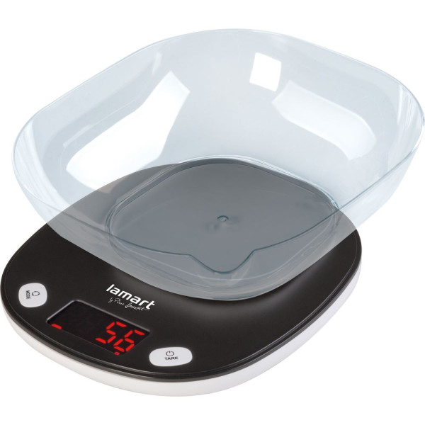 Waga kuchenna 5 kg, z miską 1L - LT7069 Lamart 
