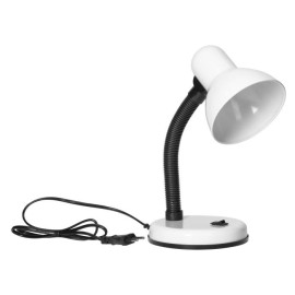 FUPI E27 biała - lampa biurkowa