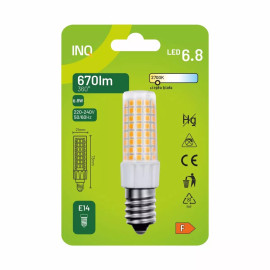 Żarówka LED E14 6,8W 670lm T21 230V 2700K (ciepło-biała) - ELTE020WW INQ