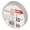 Taśma elektroizolacyjna PVC biała 15mm x 10m - F61511 Emos