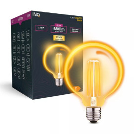 Żarówka LED G95 E27 6,5W 680lm 2700K EDG020 INQ