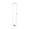 Żarówka LED T30 E27 6W 2700K long DTL020 INQ