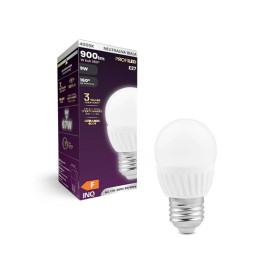 Żarówka LED G45 E27 LED PROFI 9W kulka 900lm 4000K ceramika ELP102NW INQ