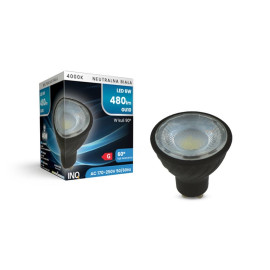 Żarówka LED GU10 LED 6W 4000K 480lm BLACK BODY ELR035NW INQ