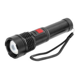LT-12 Latarka ręczna LED COB 12W 500lm z funkcją zoom i akumulatorem 2200 mAh