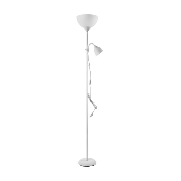 Lampa stojąca podłogowa URLAR, 165 cm, biała - LS-2/W Virone