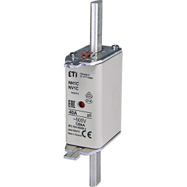 Wkładka topikowa przemysłowa zwłoczna KOMBI NH1C gG 40A/500V 004184210
