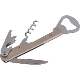 Lamart korkociąg otwieracz kelnerski 14cm,inox  LT 2069 [326471]