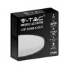 VT-8630 (7622) - plafon LED 30W 3000lm 4000K IP44 - LED DOME LIGHT ROUND WHITE (-)