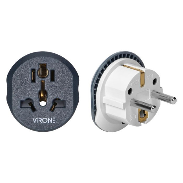 Adapter podróżny do gniazdek (do stosowania w Polsce) - TA-5