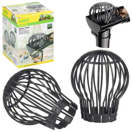 Filtr sitko odpływu rynny, fi6cm, kpl.2 szt Kinzo